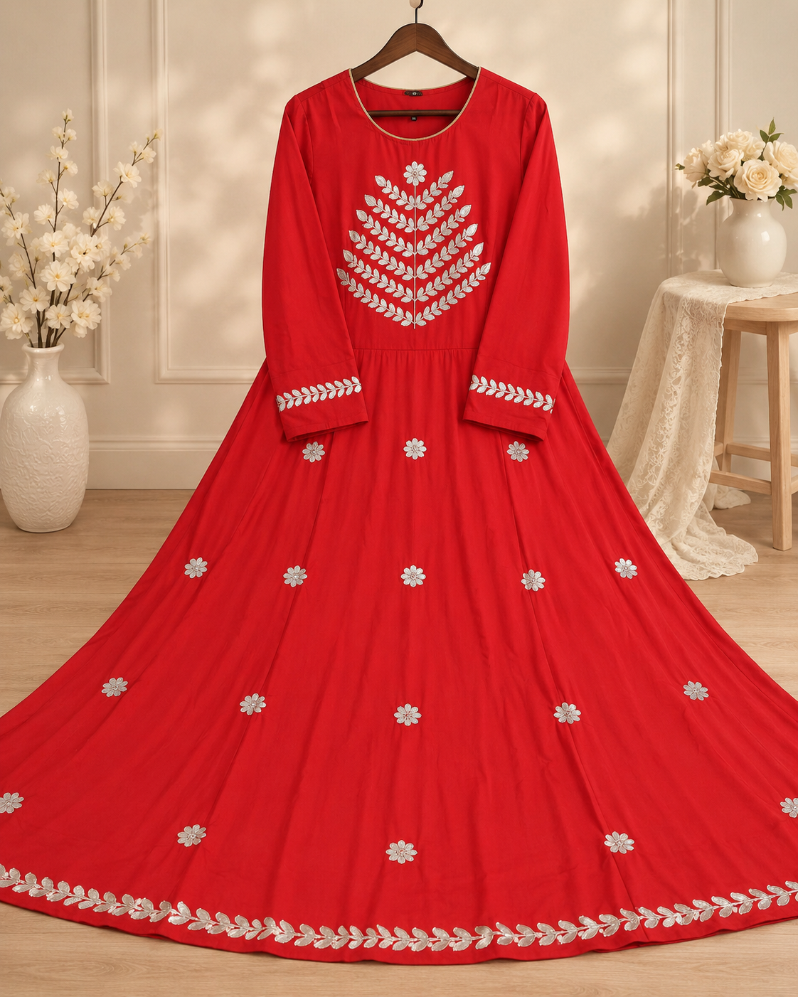 Reyon long gown singal